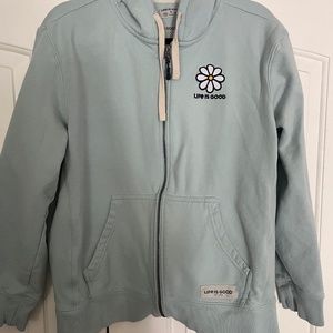 WOMEN'S DAISY SIMPLY TRUE FLEECE ZIP HOODIE